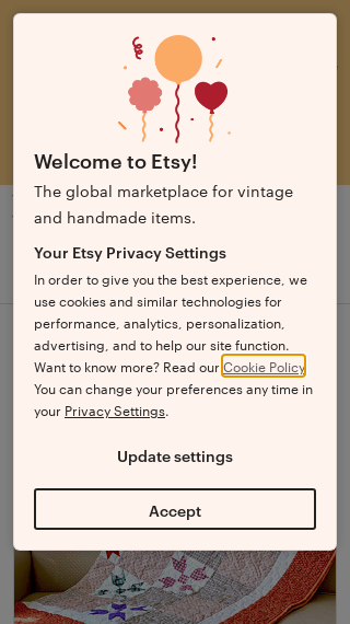 Etsy:购买手工礼品